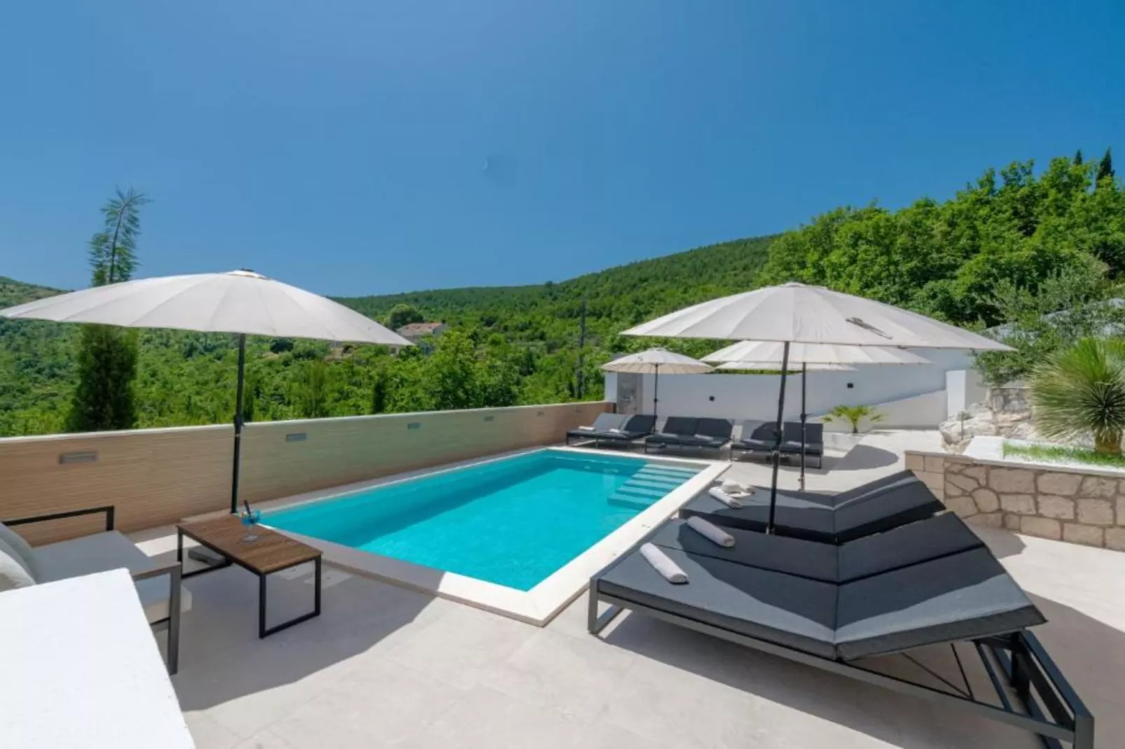 Villa Eden Dubrovnik - Six Bedroom Villa-Zwembad