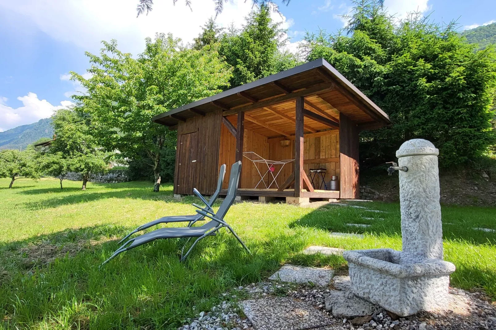 Peaceful Countryside Holiday Home with Terrace - One Bedroom Holiday Home with Terrace-Buitenlucht