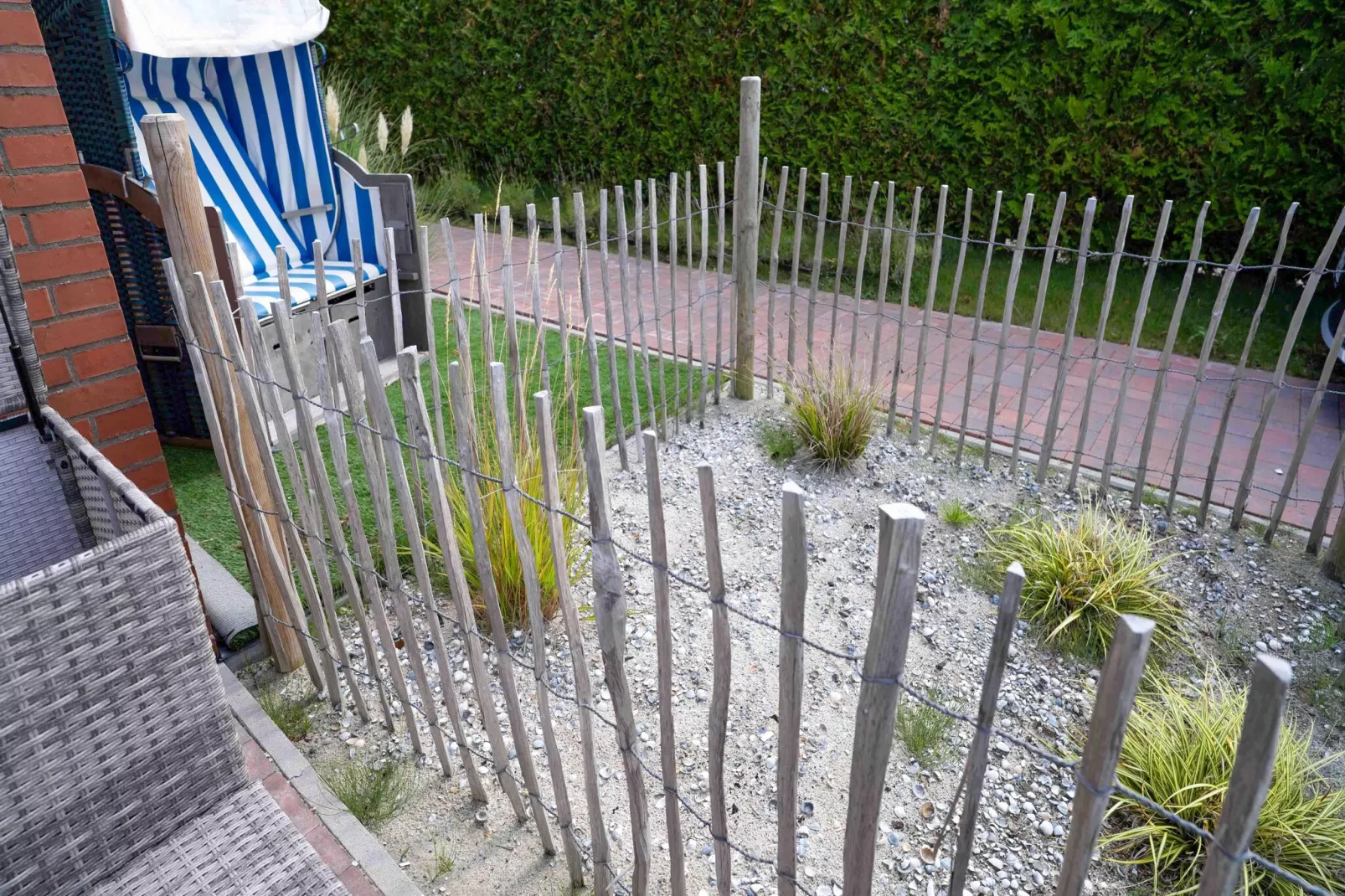 Haus Strandkorb 5-Tuinen zomer