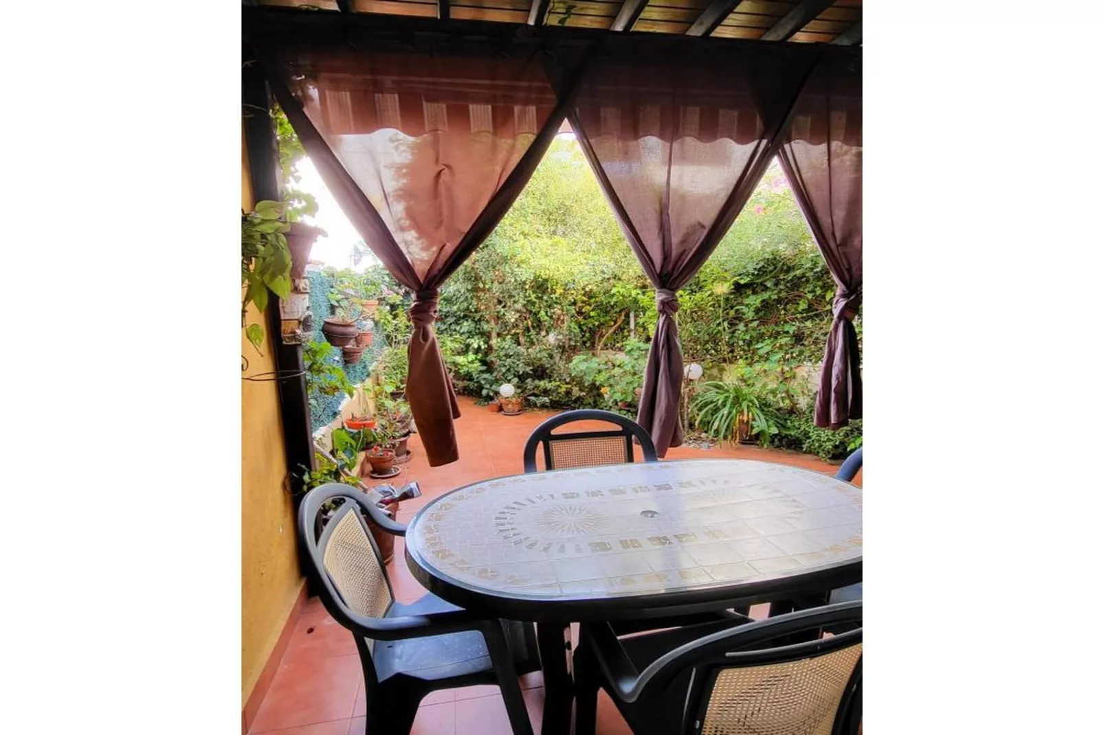 CT 368 AL - Faro's Casa Primera Linea Naturista Veraplaya-Terrasbalkon