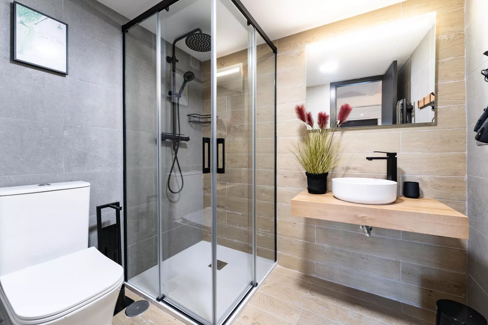 CT 390 - Faros Zen Ohm & Yoga Retreat - Cortijo Pura Paz in Casarabonela-Badkamer