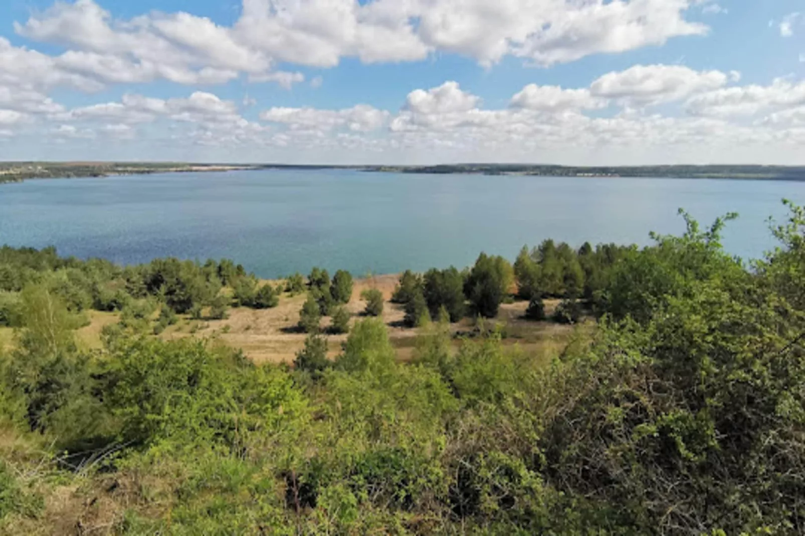 Hausboot am Gräbendorfer See-Gebieden zomer 5km
