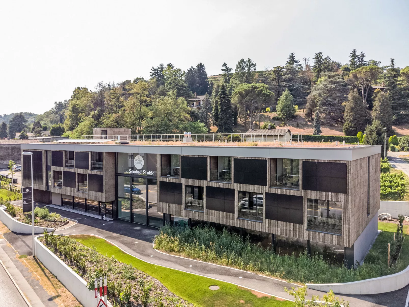 Lo Scudo di Stabio 1.Zi.Studio Nord-Buiten