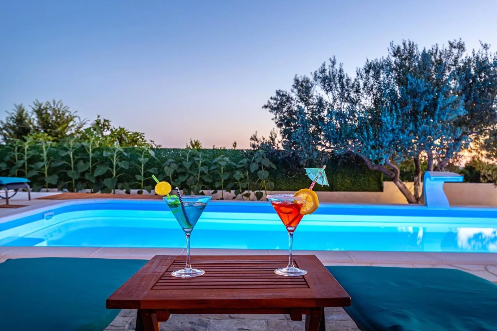 Sea view Villa Elia-Zwembad