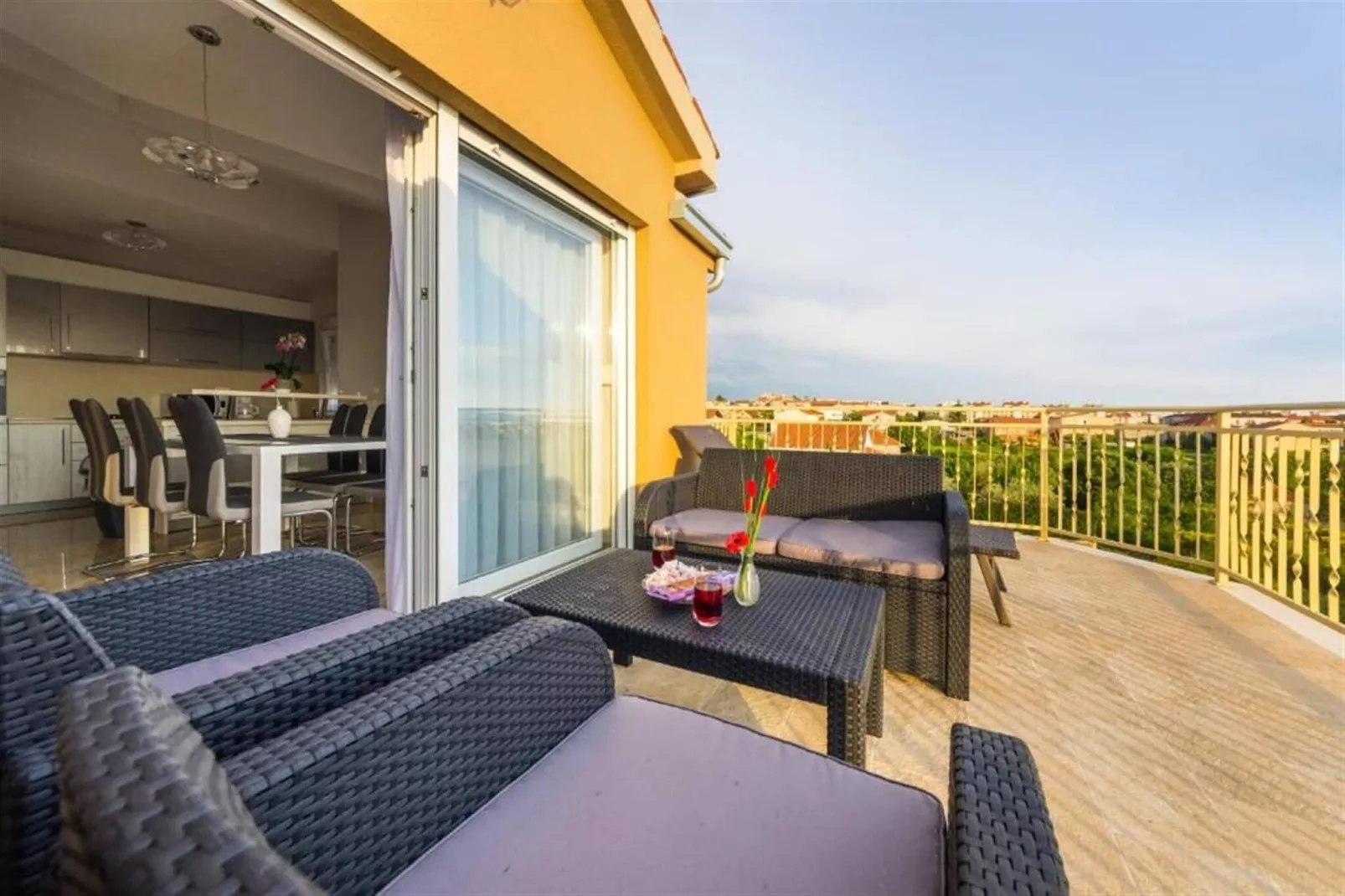 Penthouse apartment Zadar-Terrasbalkon