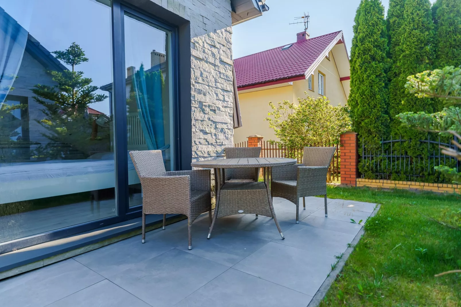 Domy wakacyjne SUPERIOR POS021015 Grzybowo-Terrasbalkon