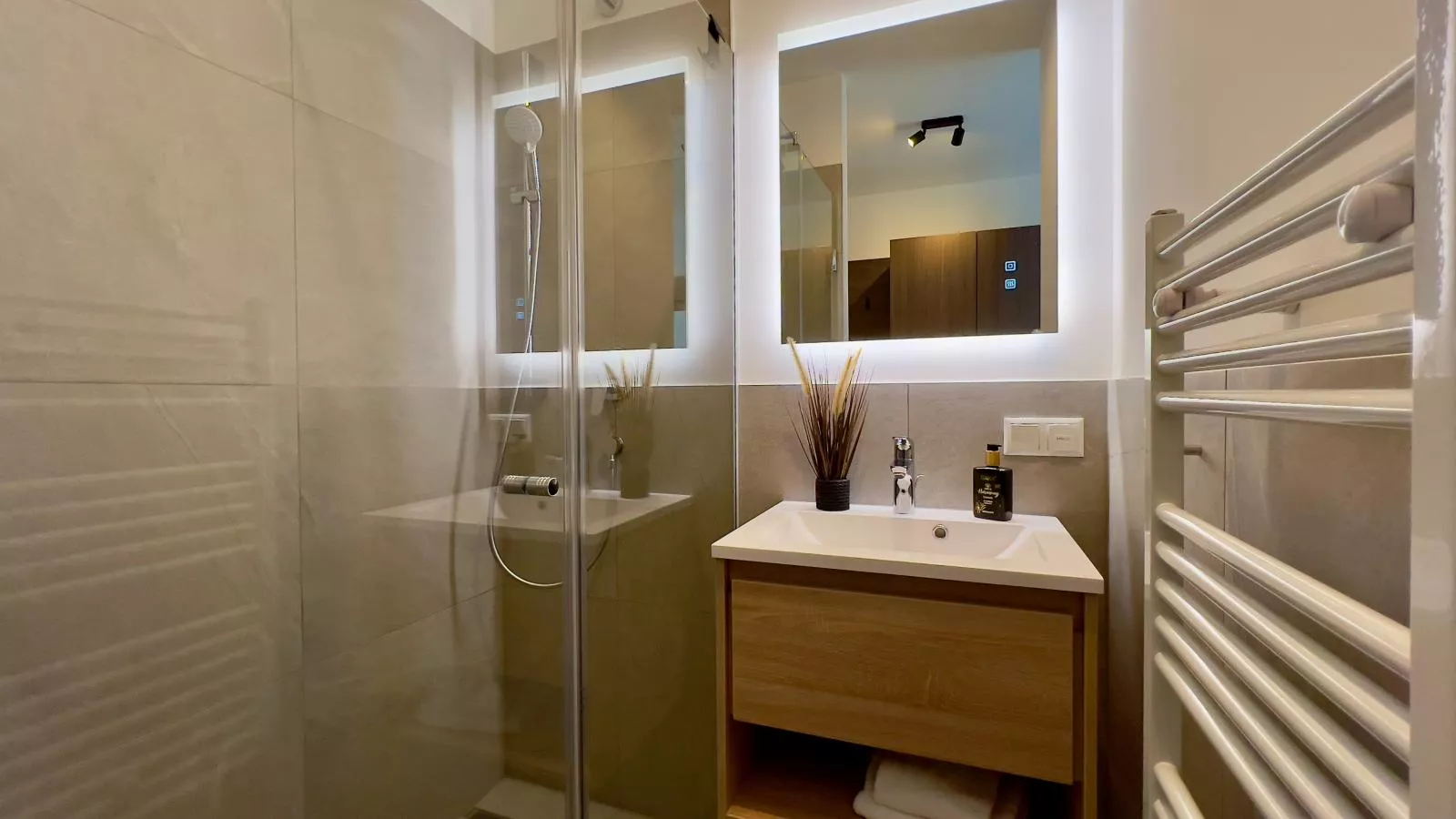 Almchalet Alpenglück-Badkamer