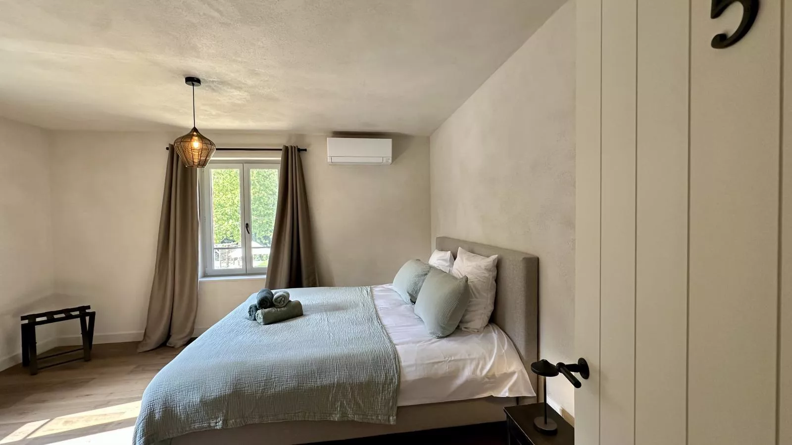 Le Moulin de Lachalade-Slaapkamer