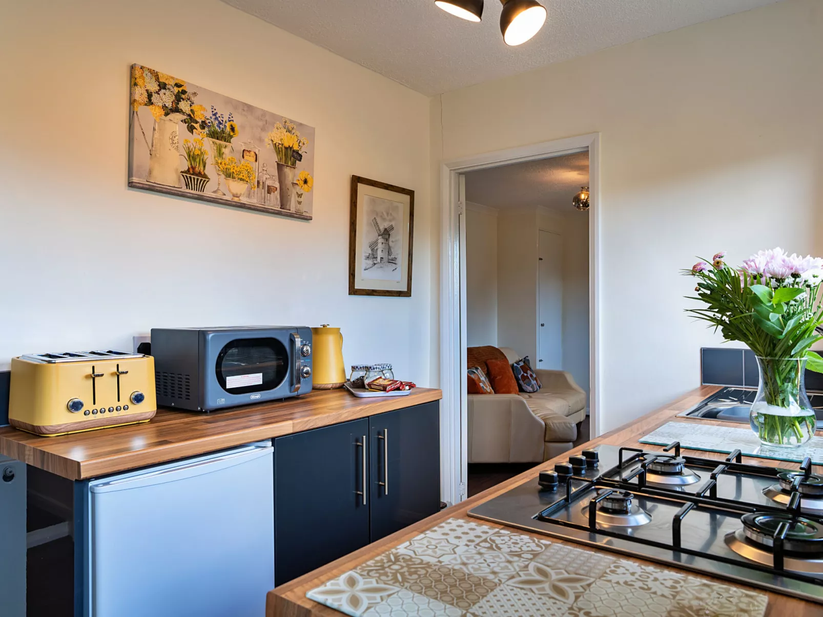 The Annexe at Rosebud Cottage-Binnen