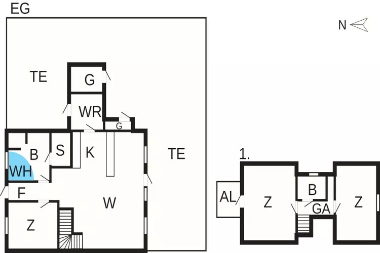 5 sterren vakantie huis in Brenderup Fyn-Plattegrond