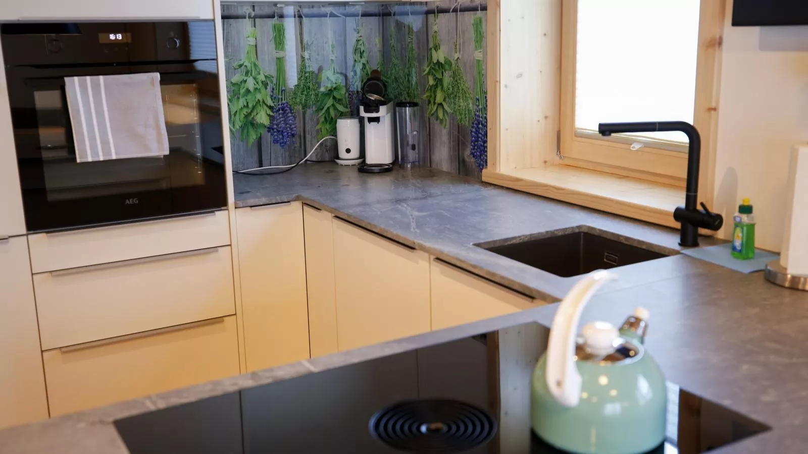 Designchalets Falkertsee-Keuken