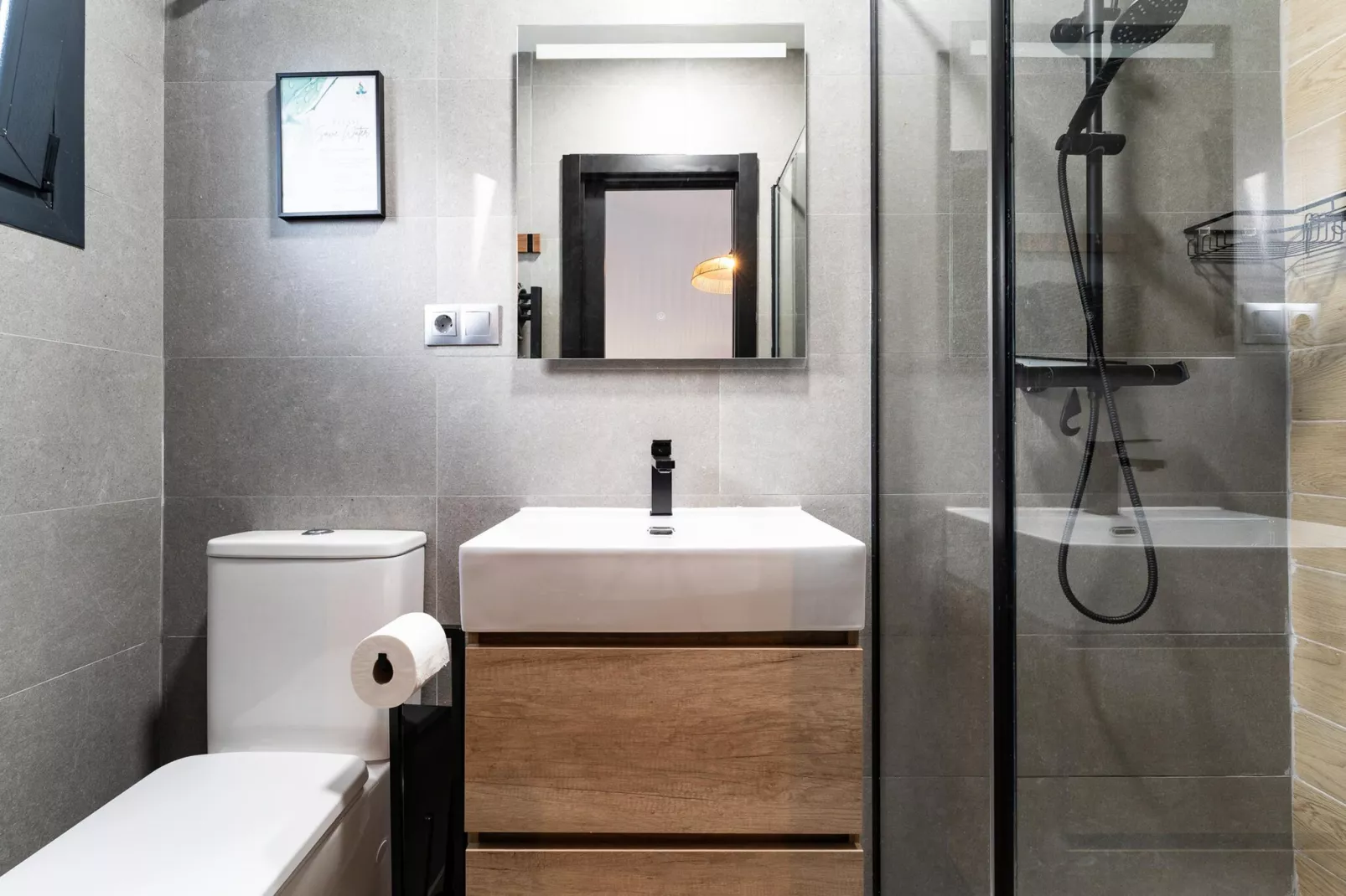 CT 390 - Faros Zen Ohm & Yoga Retreat - Cortijo Pura Paz in Casarabonela-Badkamer