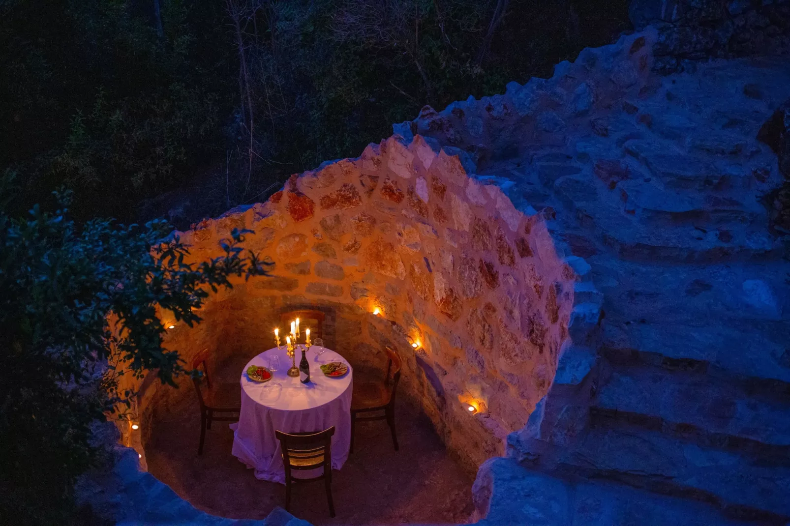 Sea view Villa Amaria-Eetkamer