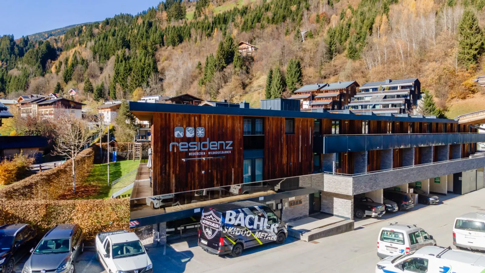 Residenz Wildkogelbahn Top 4-Buitenkant zomer