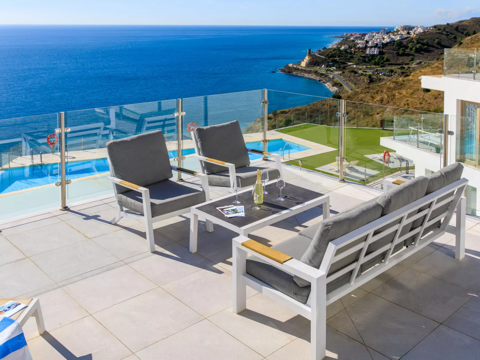 Ocean view sauna & Spa-Buiten