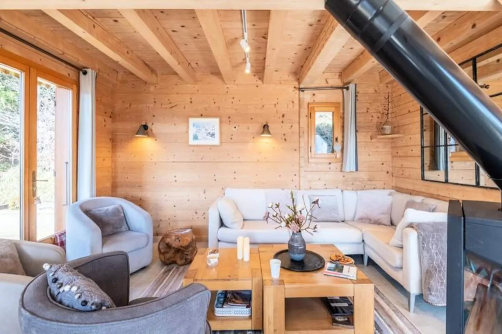 Slow Chalet Tekoa 8 Pers &agrave; 5 Min Des Pistes-Niet-getagd