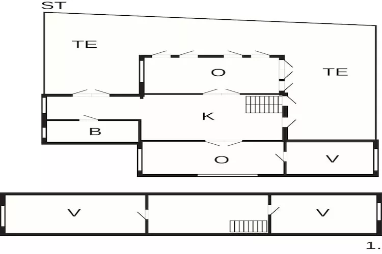 7 persoons vakantie huis in HALLABRO-Plattegrond