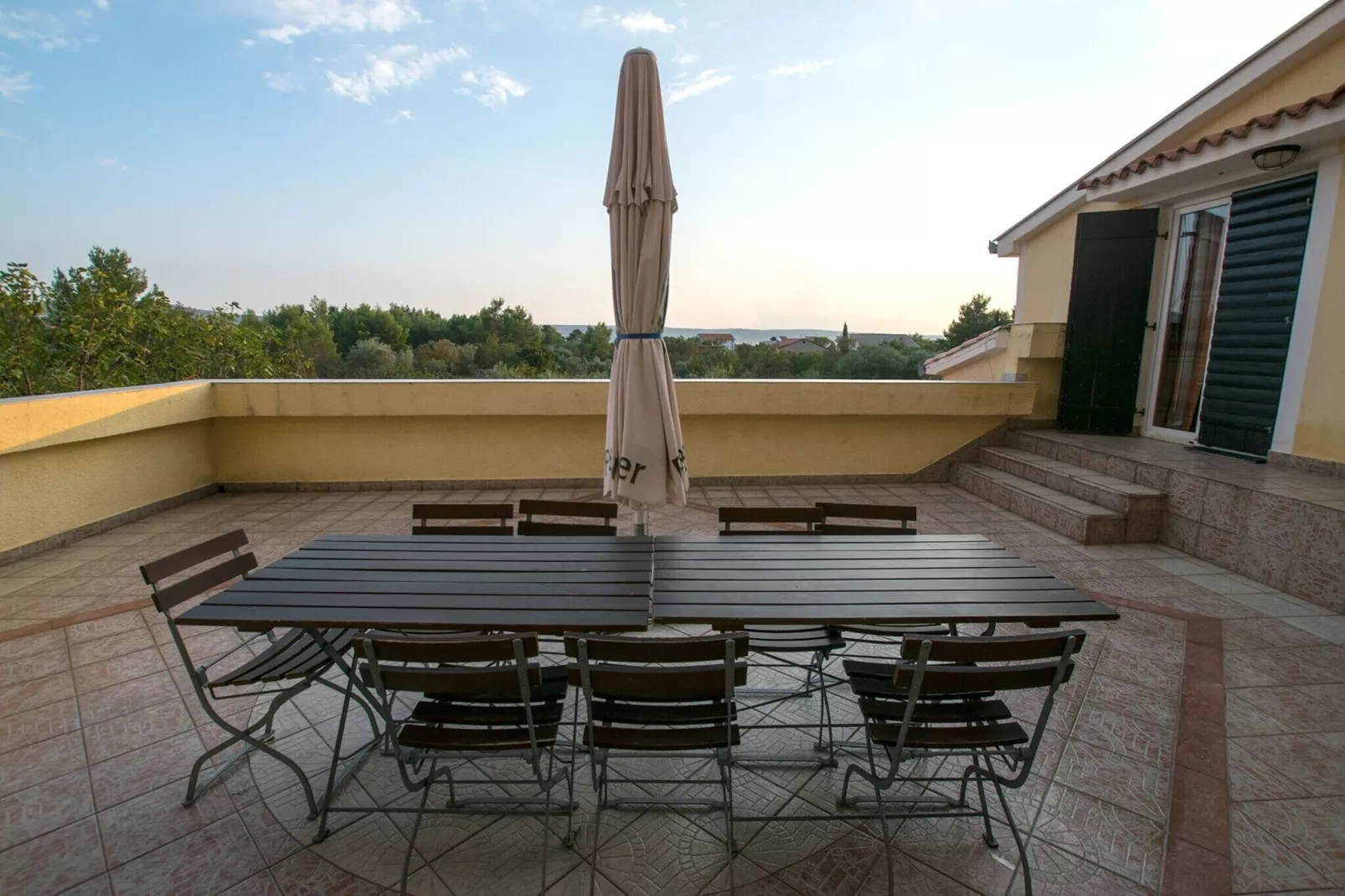 Apartments Grande Vista Starigrad Paklenica SD62 A-01 9 Pers-Terras