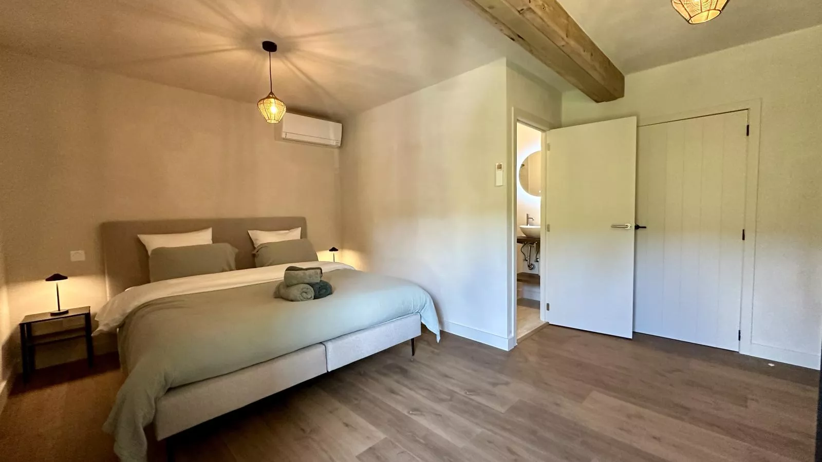 Le Moulin de Lachalade-Slaapkamer