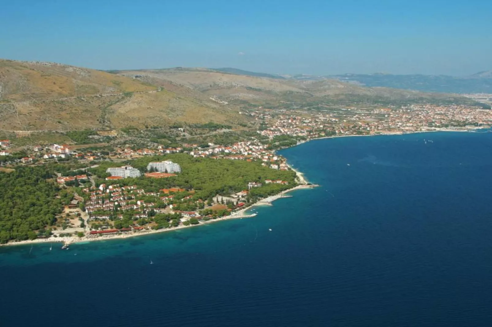 Apartment Libe with Sea View Trogir - Two Bedroom Apartment with Balcony-Buitenlucht