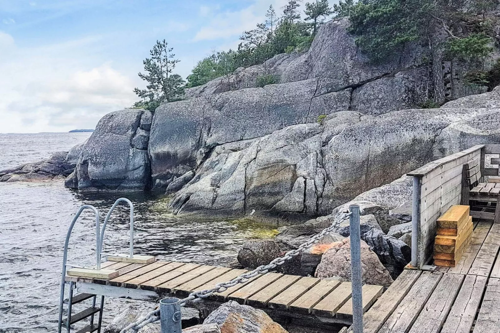 Rustig eilandhuis vlakbij de zee-Niet-getagd