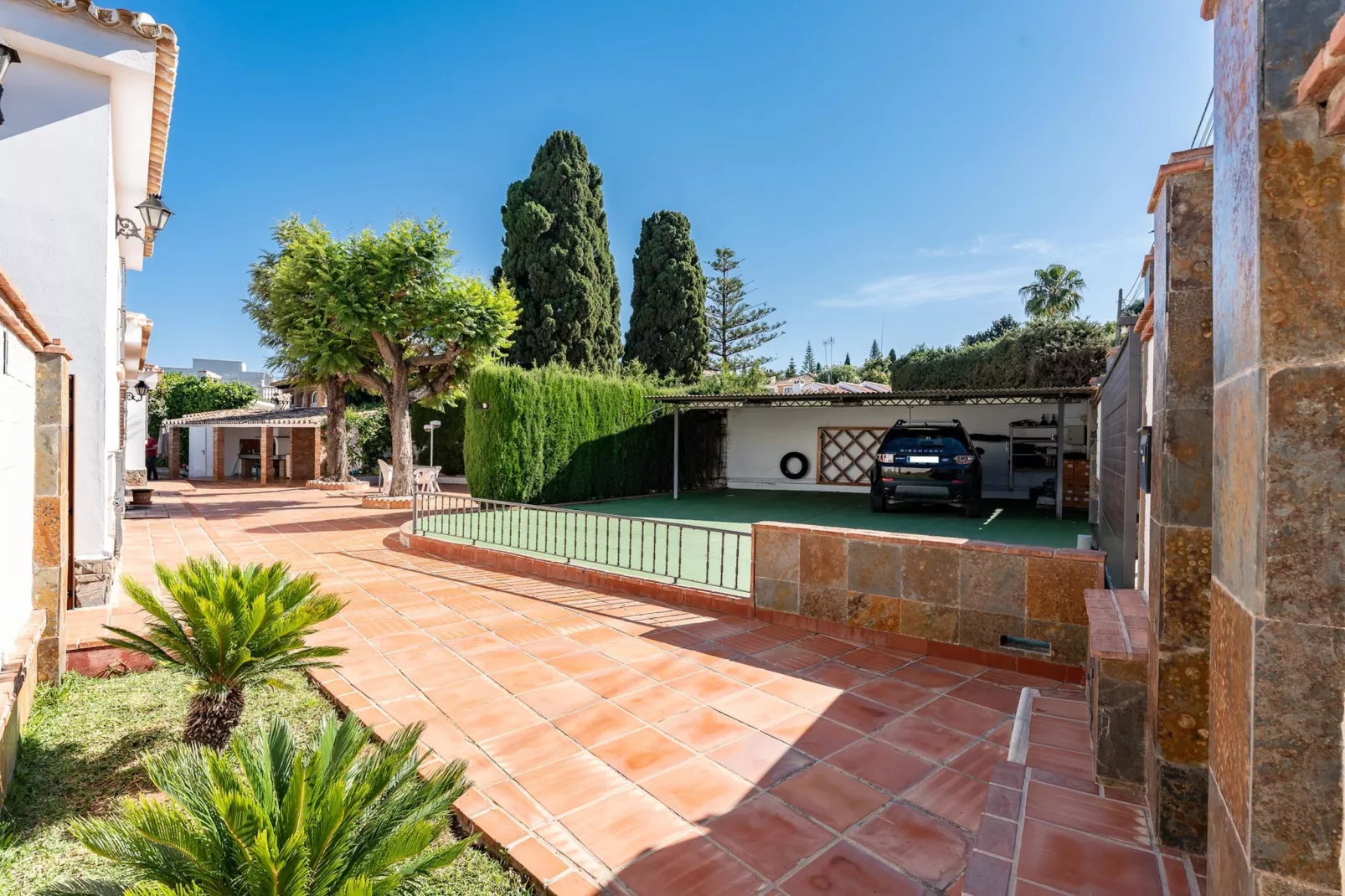 CT 387 - Faro's Villa Lola en Churriana - Málaga-Terrasbalkon