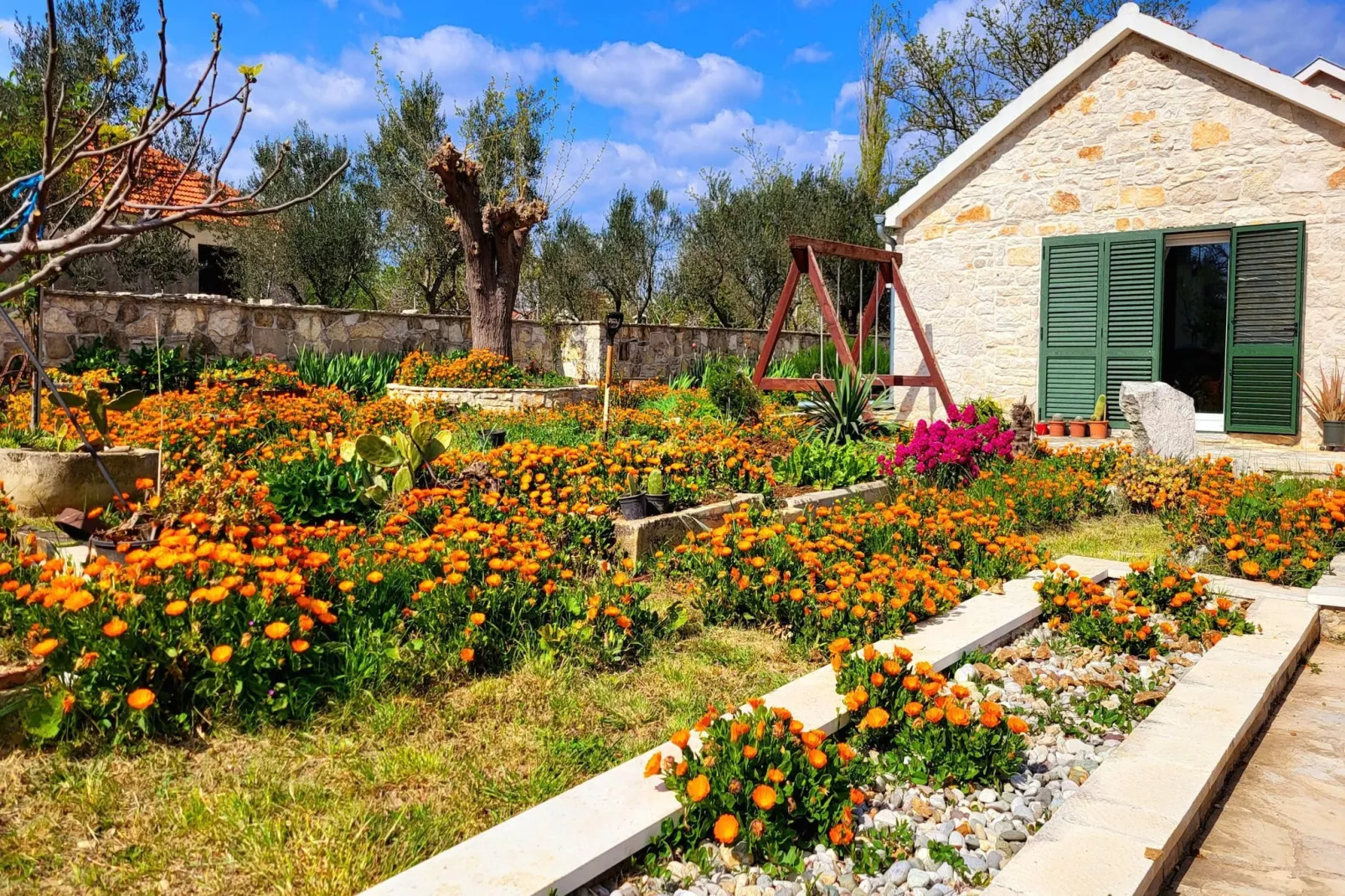 Authentic Villa Zvonko-Tuinen zomer