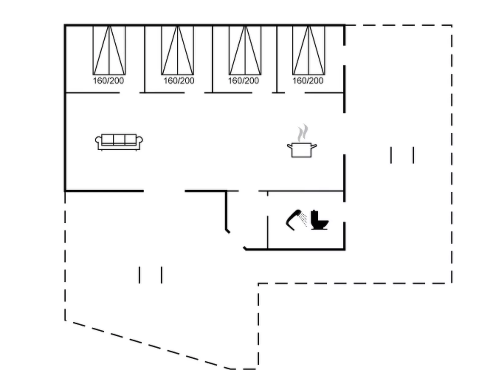 "Harri" - 400m from the sea-Binnen