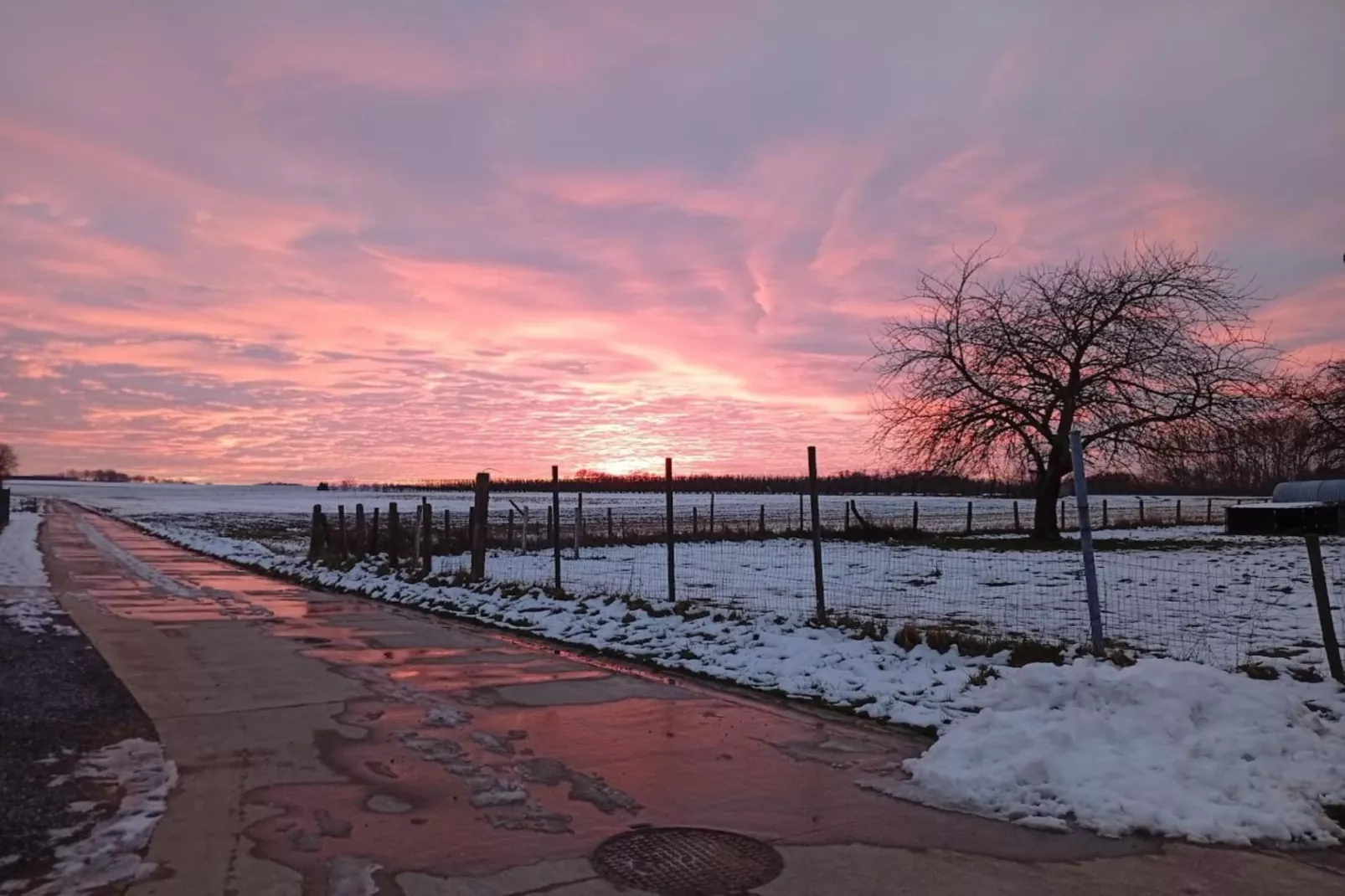 Hol van de vos - wellness-Gebied winter 1km