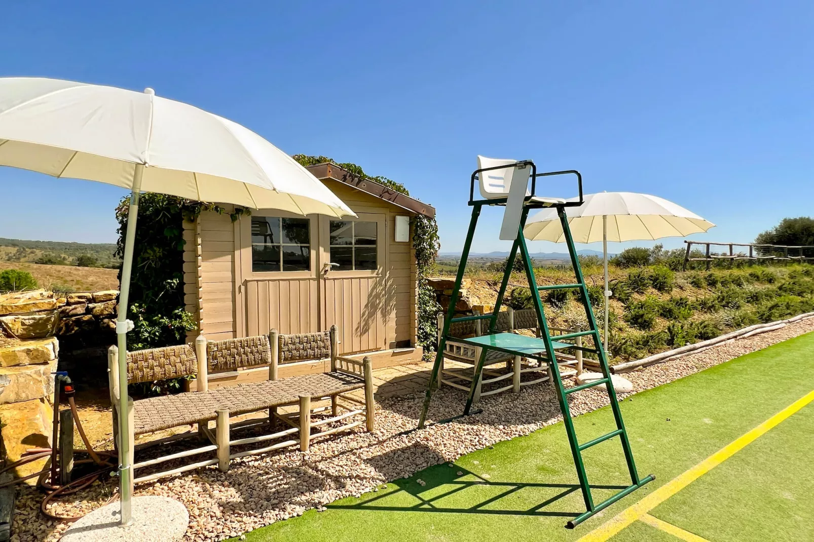 Maniero in Maremma-Tuinen zomer