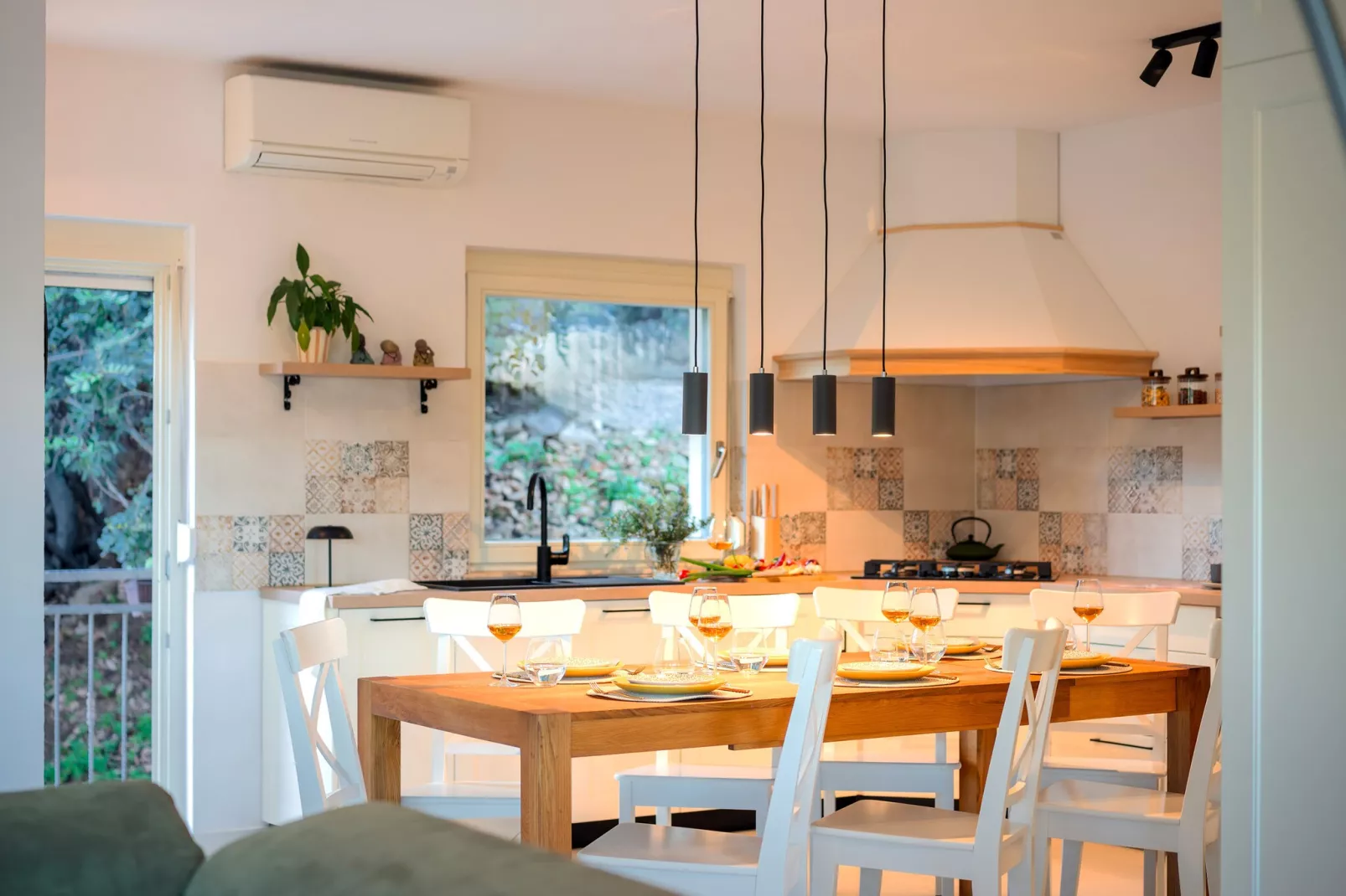 Sea view Villa Amaria-Eetkamer