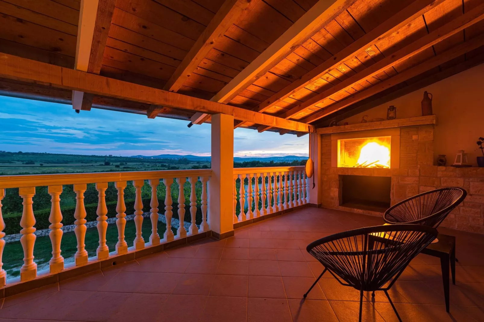 Holiday home Agro Casa-Terrasbalkon