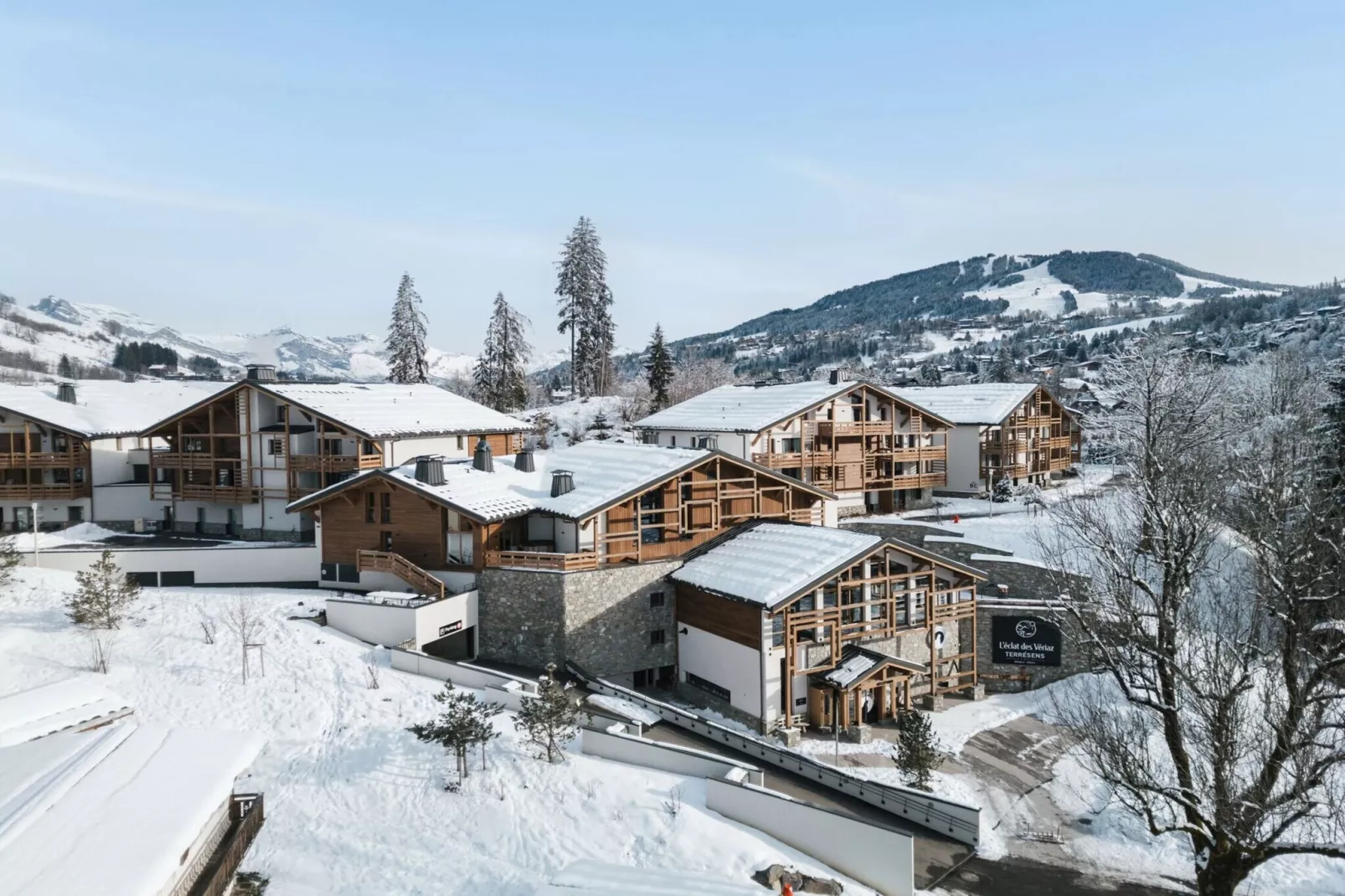 Residence L’ÉCLAT DES VÉRIAZ A38S-Gebied winter 1km