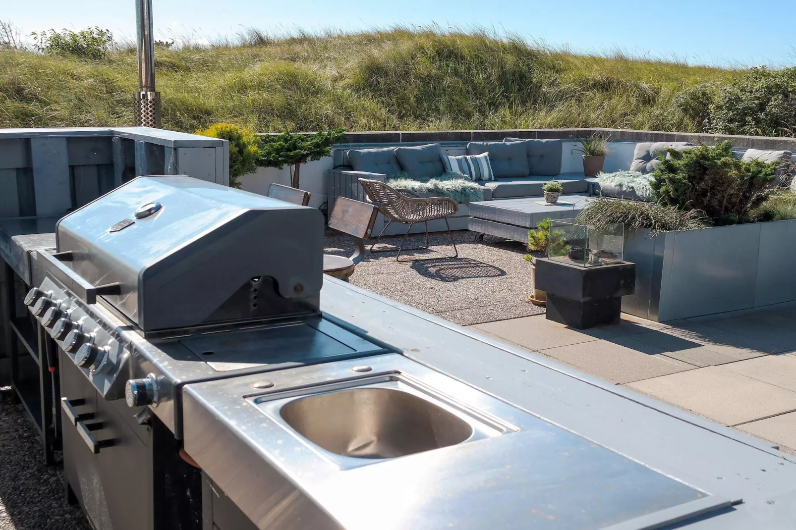 Gezinsvriendelijk huis met sauna-Uitzicht