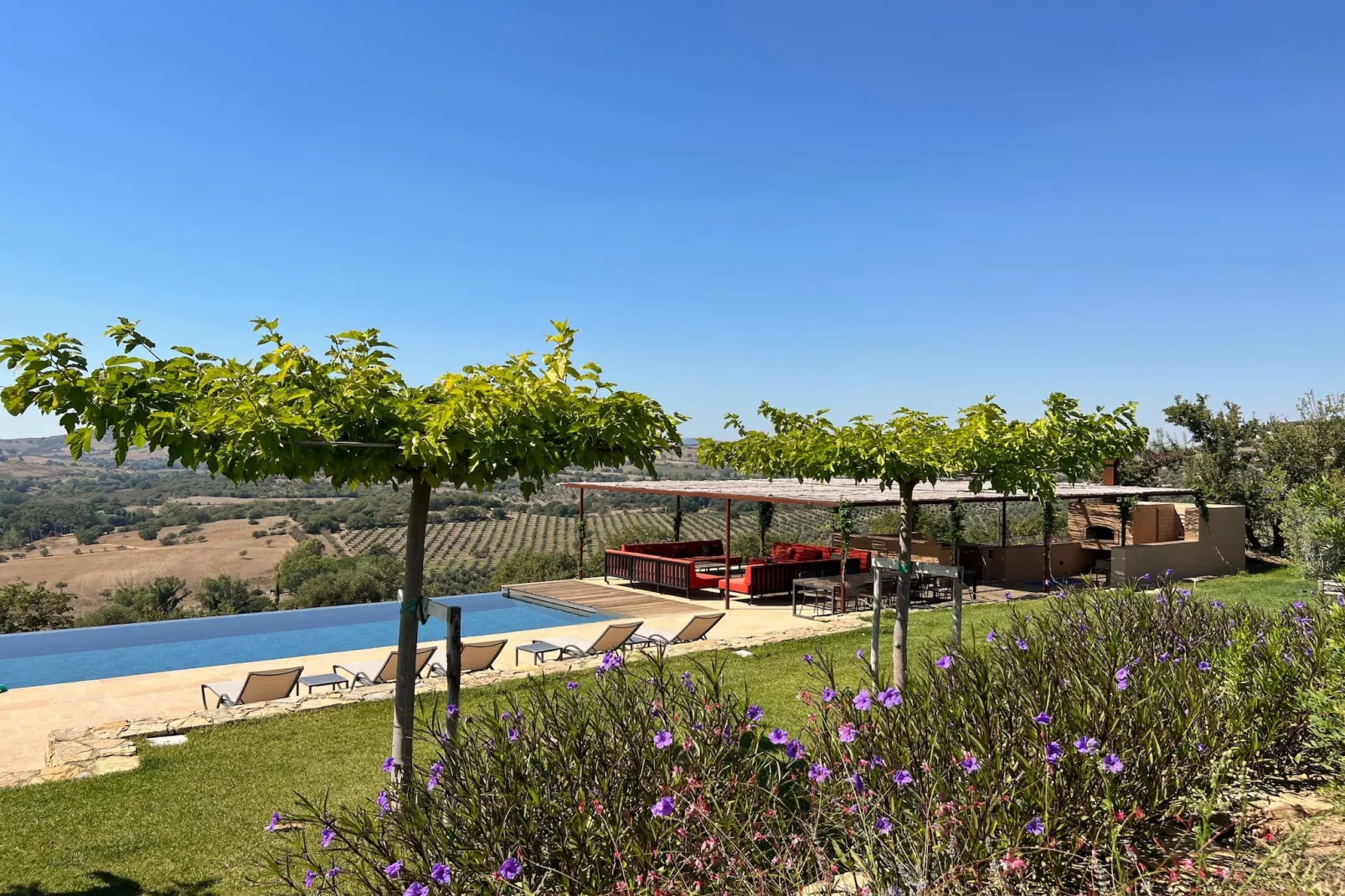 Maniero in Maremma-Tuinen zomer