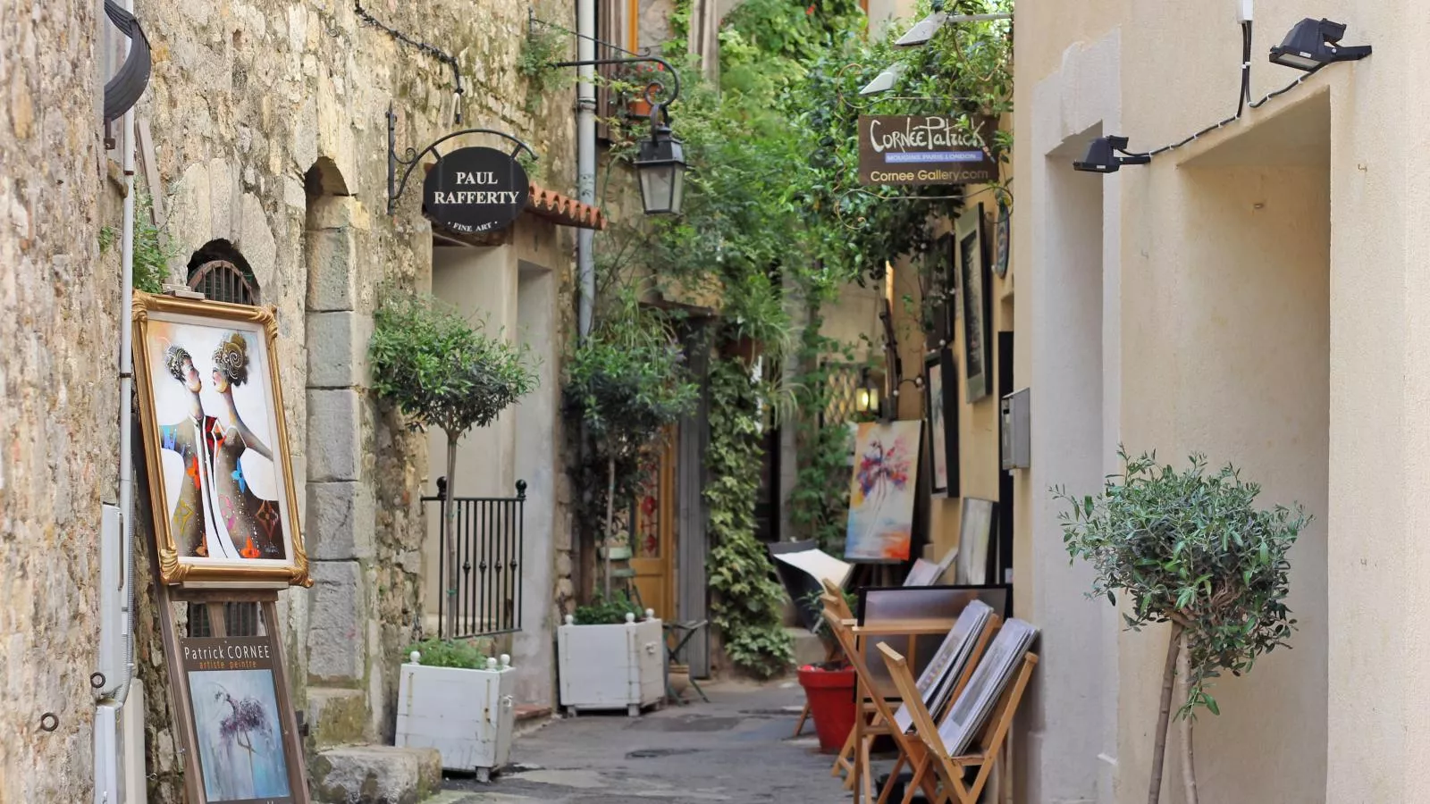 Les Palmiers-Gebieden zomer 20km
