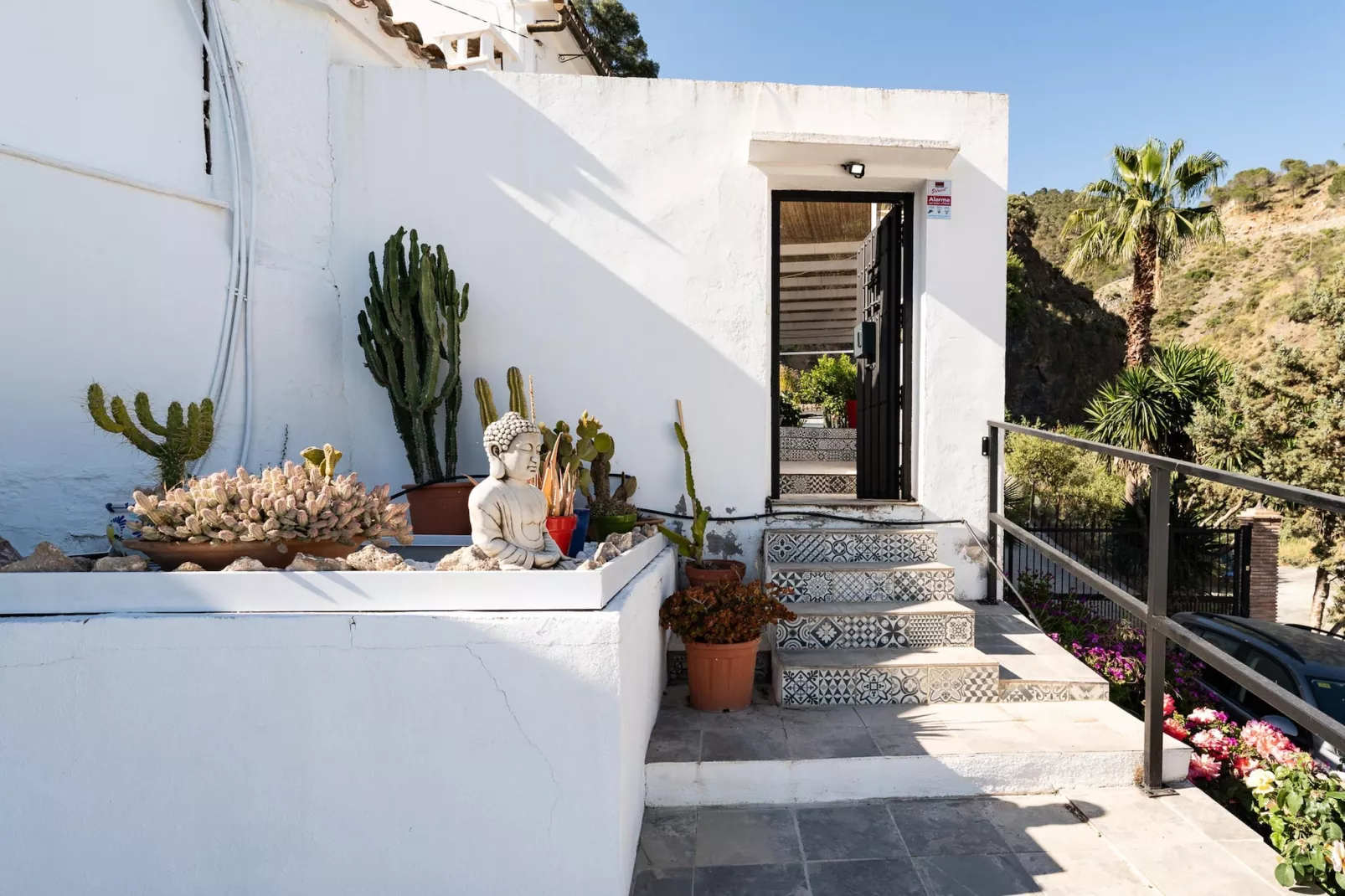 CT 390 - Faros Zen Ohm & Yoga Retreat - Cortijo Pura Paz in Casarabonela-Uitzicht zomer