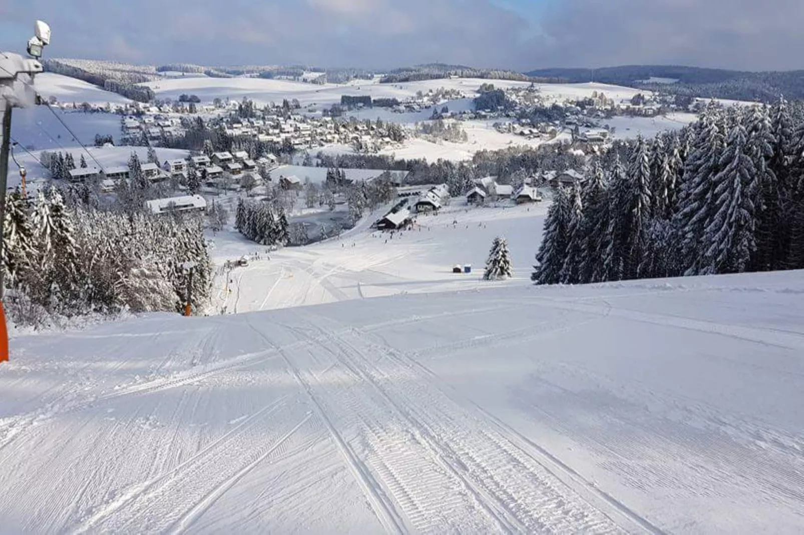 Ferienwohnung Herrischried an der Skipiste-Gebied winter 1km