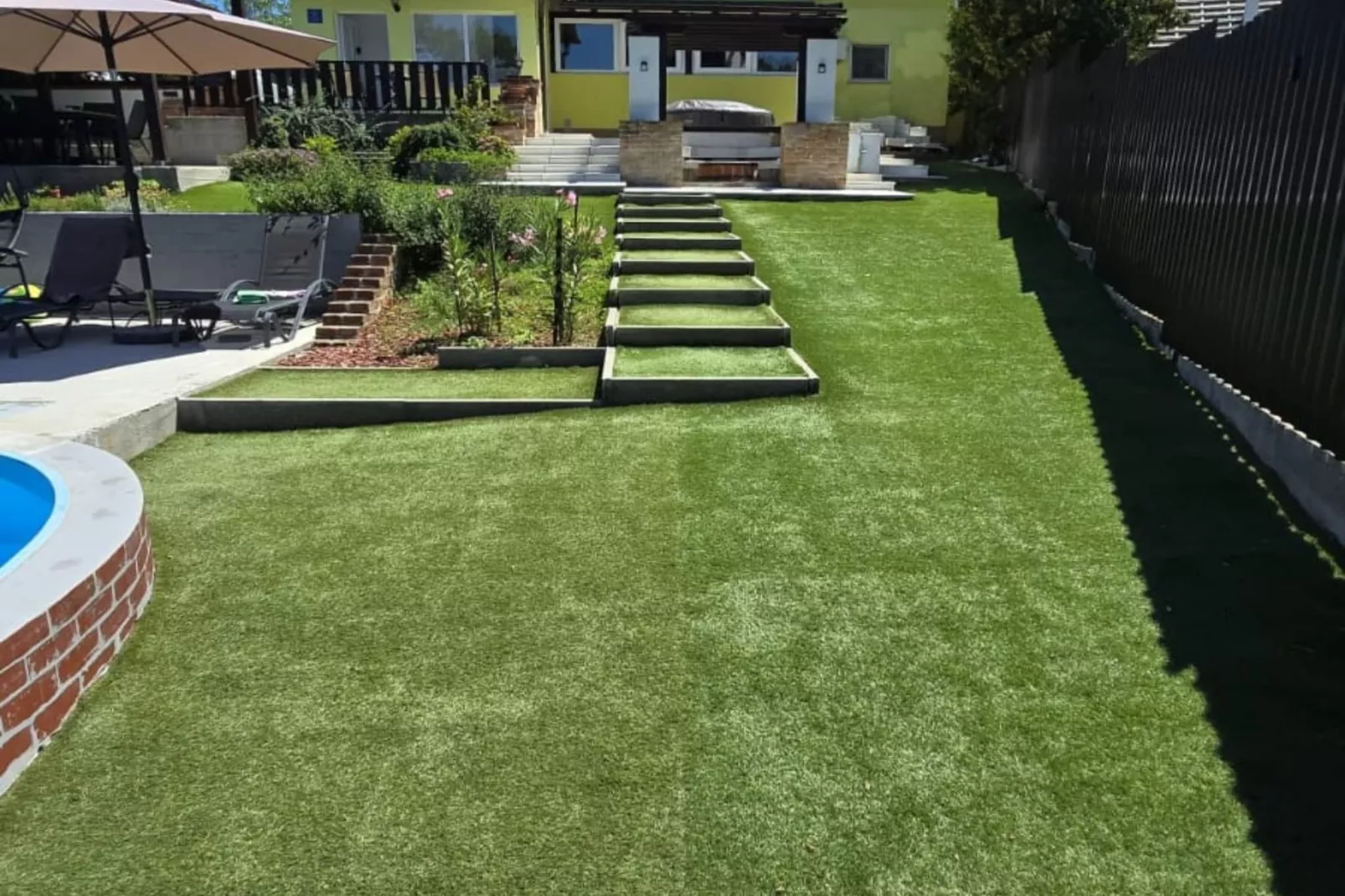 Luxury Pool Villa Aurora - Four Bedroom Villa with the Pool-Tuinen zomer