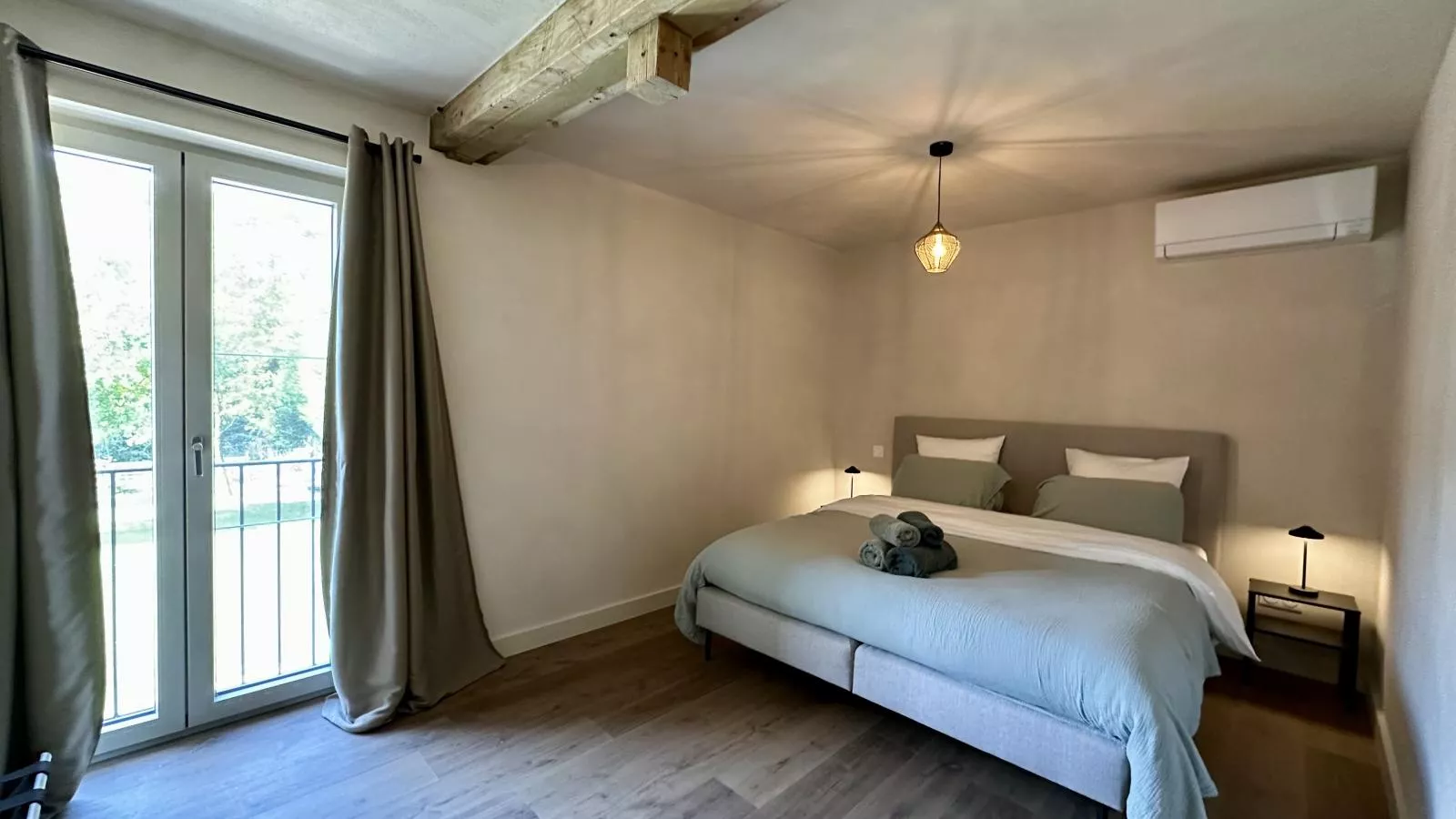 Le Moulin de Lachalade-Slaapkamer