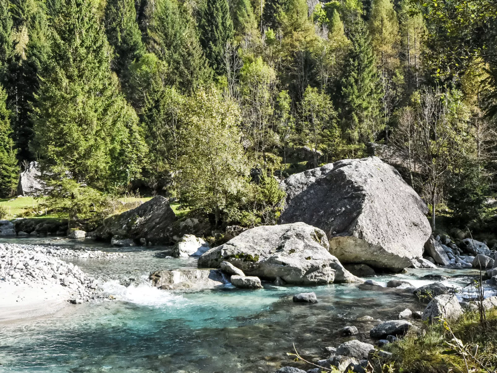 Val di Mello Mountain Flat-Omgeving