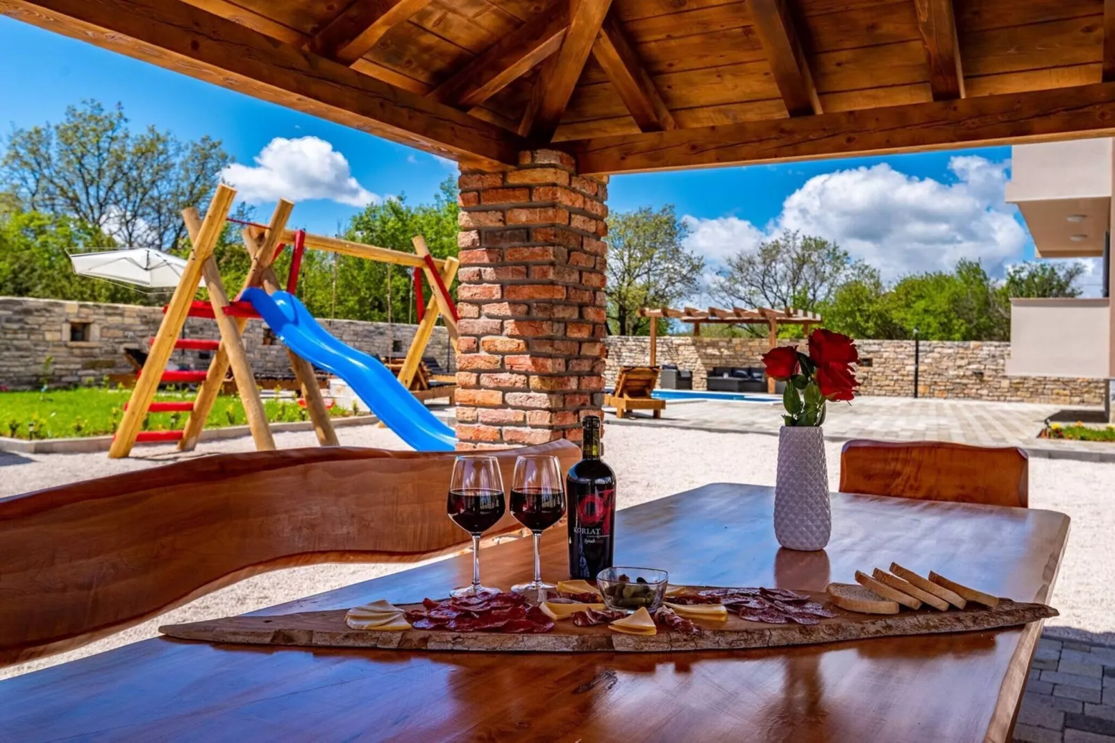 Luxury Villa Escape-Terrasbalkon