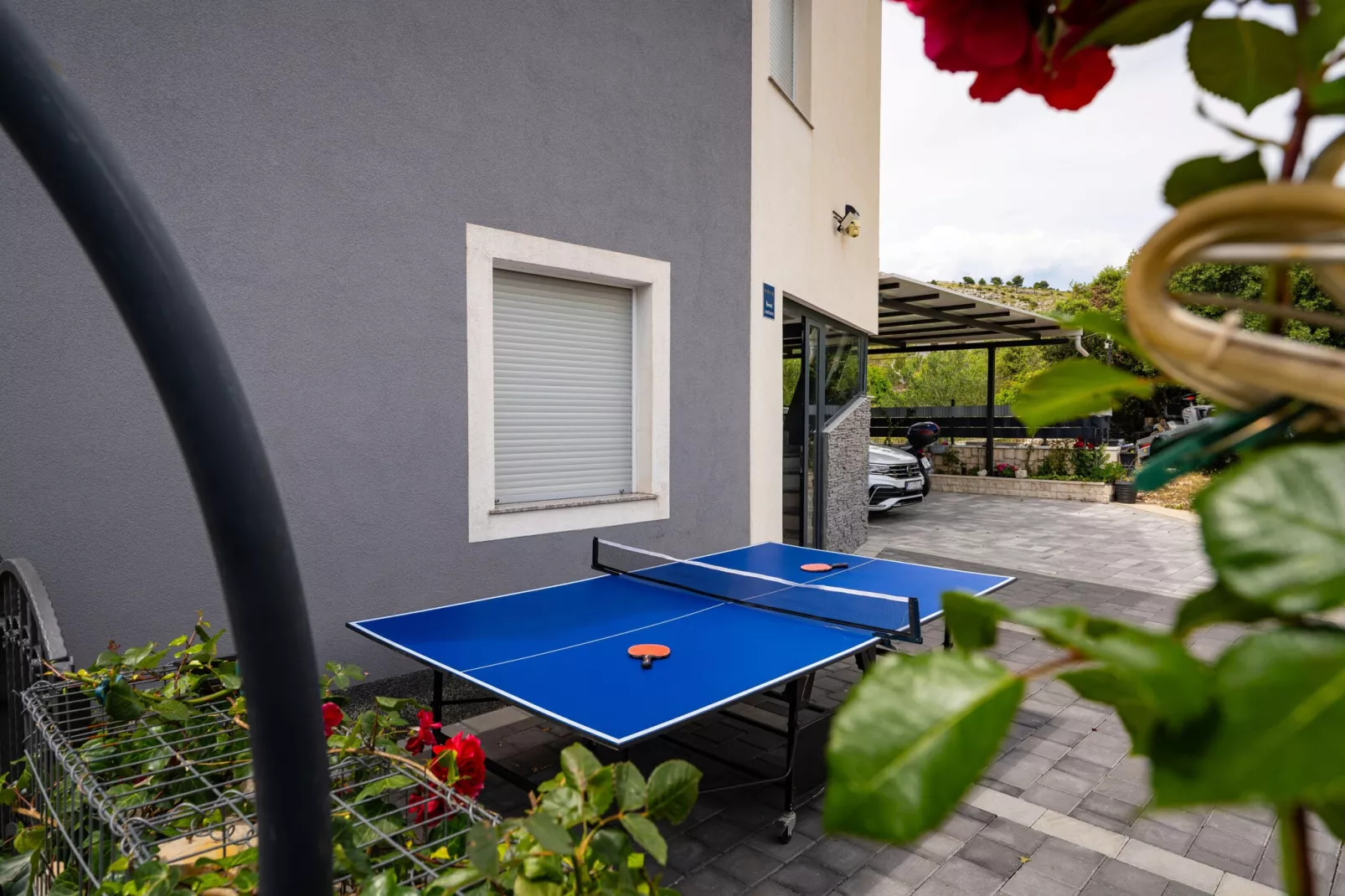 Apartment Nikita with private pool-Faciliteiten