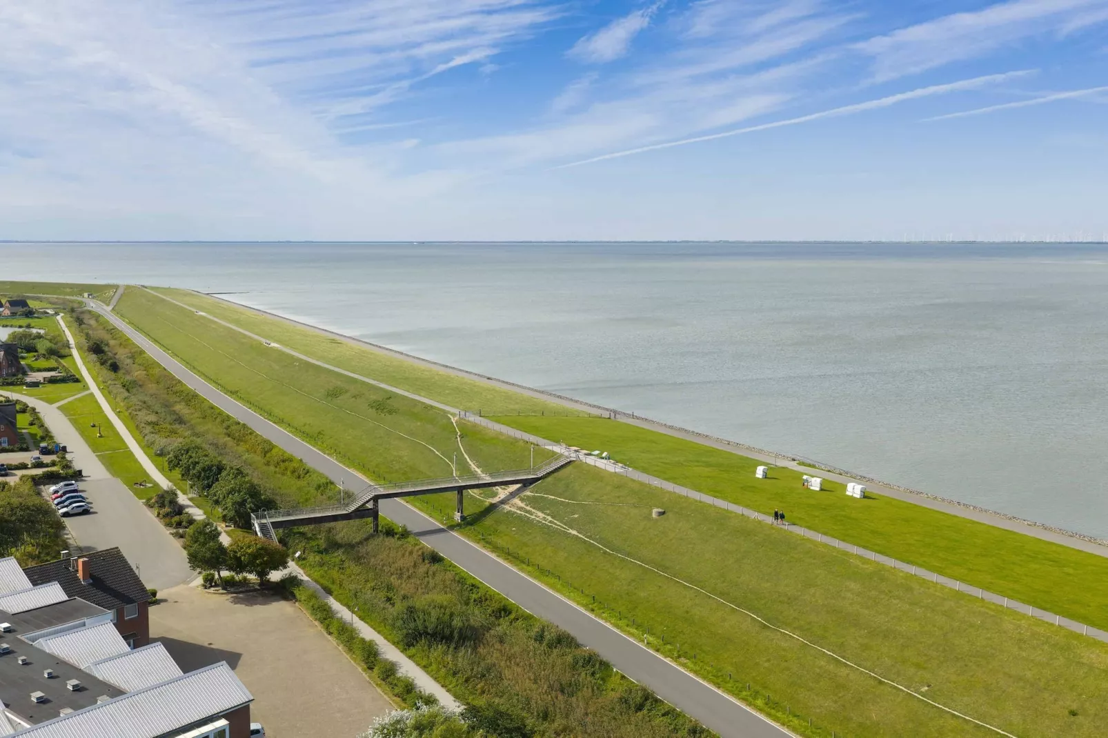 Penthouse de Luxe auf Nordstrand-Uitzicht zomer
