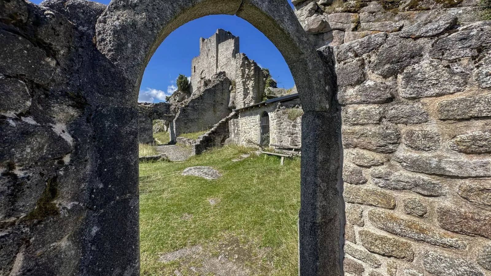 Rehberg Hütte-Gebieden zomer 20km