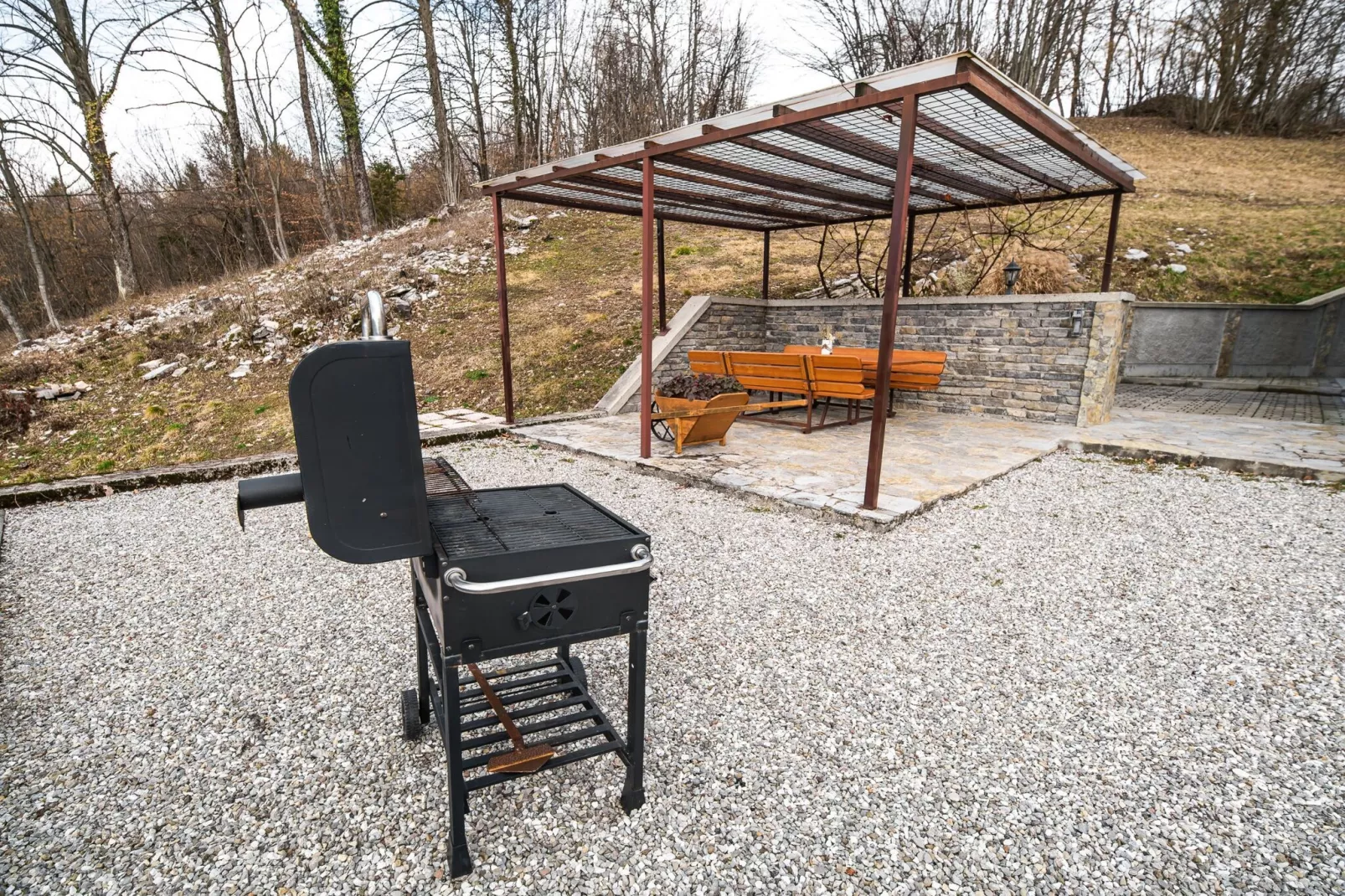 Holiday Home Slap with Sauna and BBQ - Two Bedroom Holiday Home-Buitenlucht