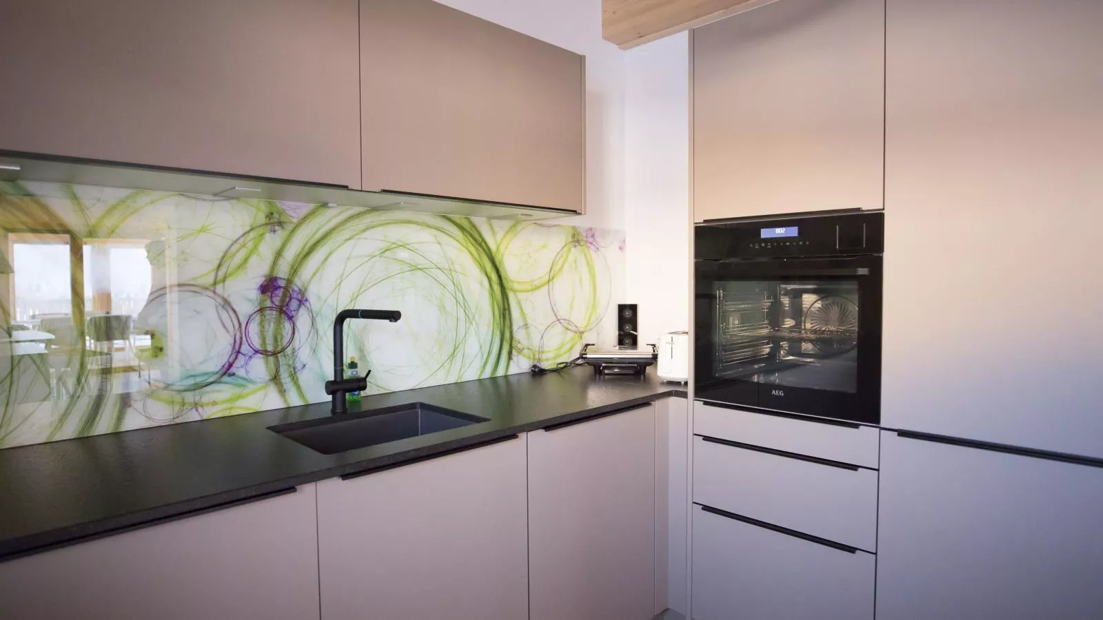 Designchalets Falkertsee-Keuken