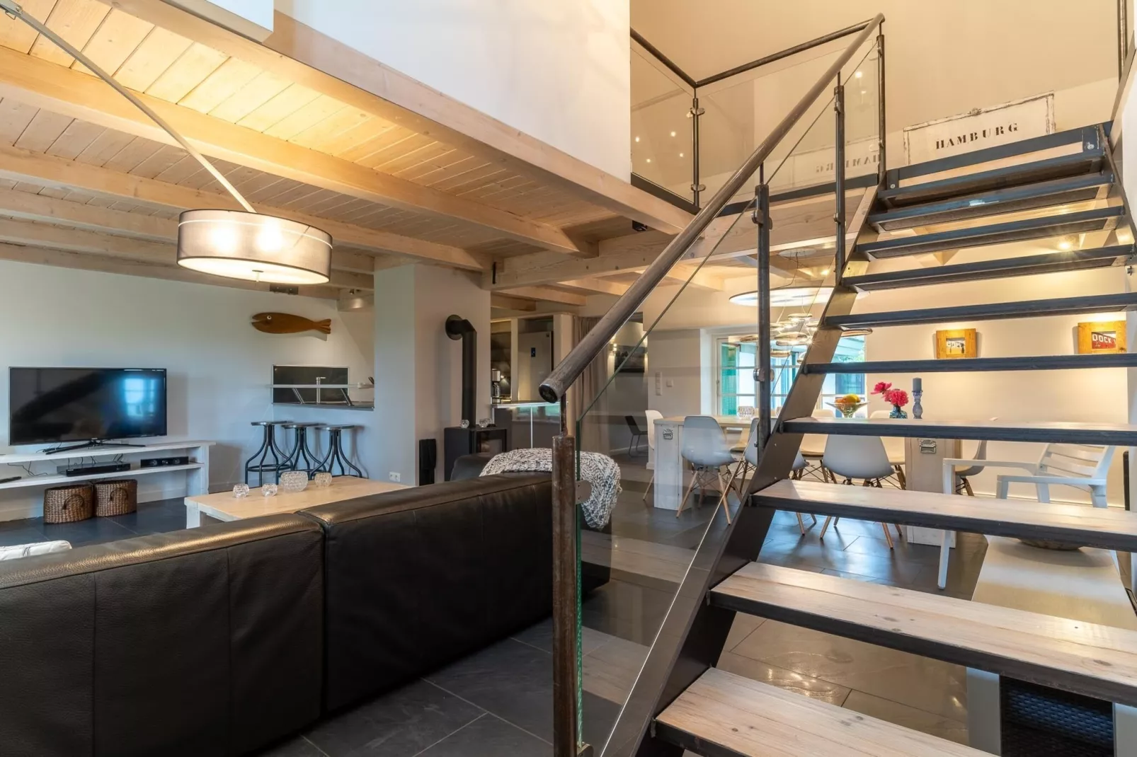 Ferienhaus Hygge Westerhever-Trap