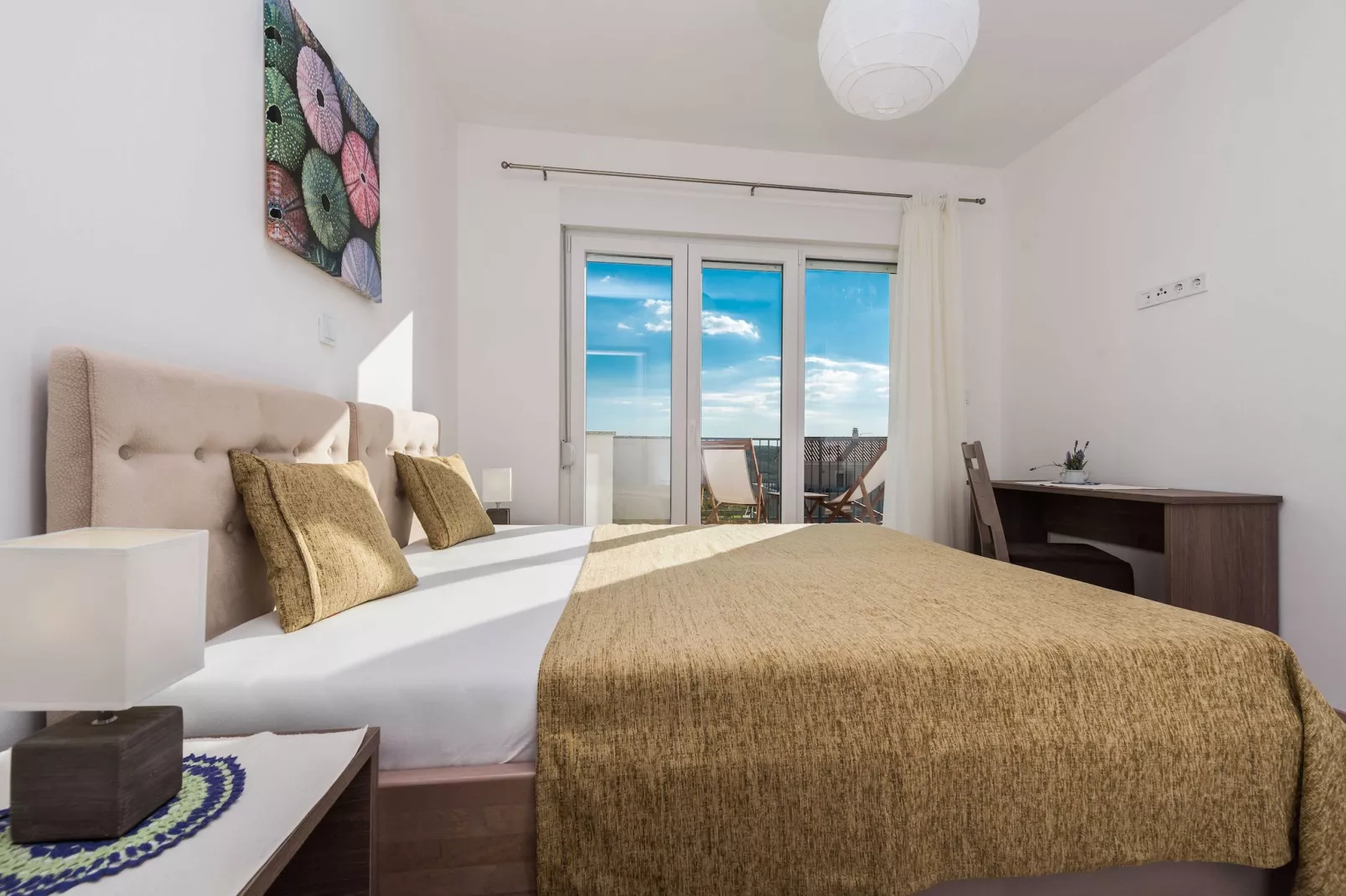 Luxury Escape with Swimming Pool & Modern Design - Four Bedroom Villa with Sea View and Private Pool ( Villa 8)-Slaapkamer