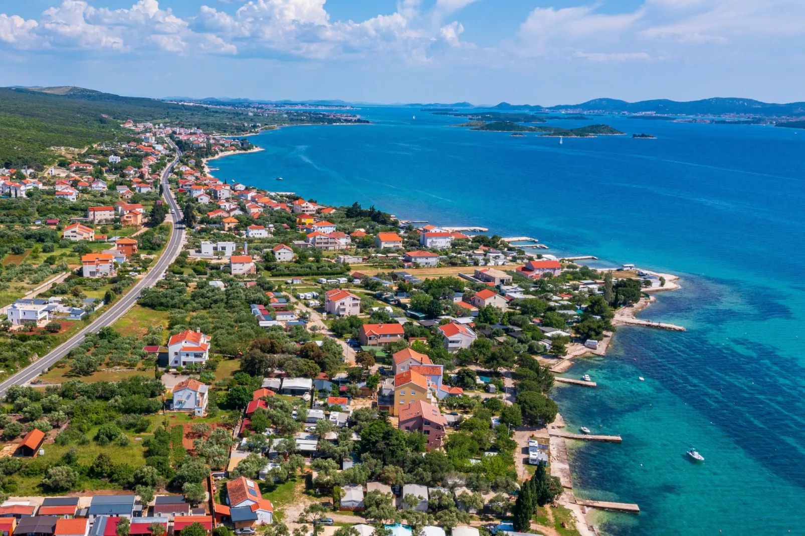 Seaside Villa Marin-Gebieden zomer 20km